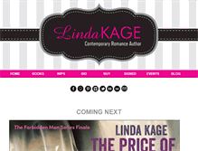 Tablet Screenshot of lindakage.com